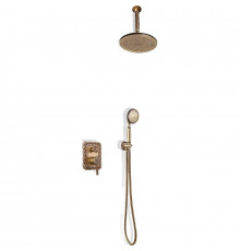 Душевая система Bronze de Luxe Виндзор 10138/1R Бронза