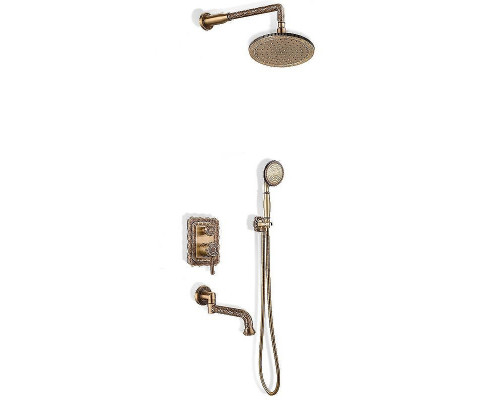 Душевая система Bronze de Luxe Виндзор 10137R Бронза