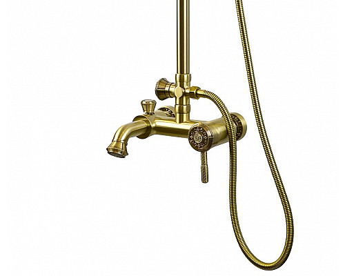 Santeh-Crystal.ru: Душевая система Bronze de Luxe Windsor 10124DF Бронза Купить Душевая система Bronze de Luxe Windsor 10124DF Бронза в магазине сантехники Santeh-Crystal.ru
