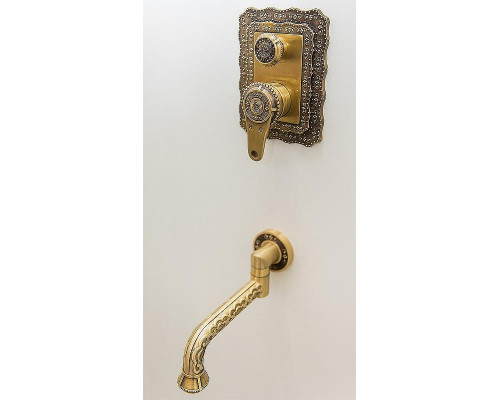 Душевая система Bronze de Luxe Виндзор 10137DF Бронза
