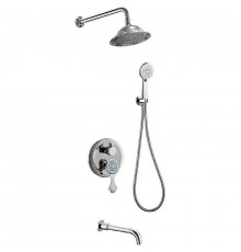 Душевая система Bronze de Luxe Ясмина NT800/B02 Хром