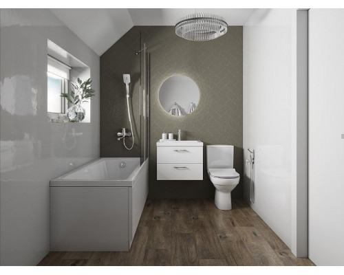 Приобрести Душевой гарнитур Cersanit Ferro 64085 Хром в магазине сантехники Santeh-Crystal.ru