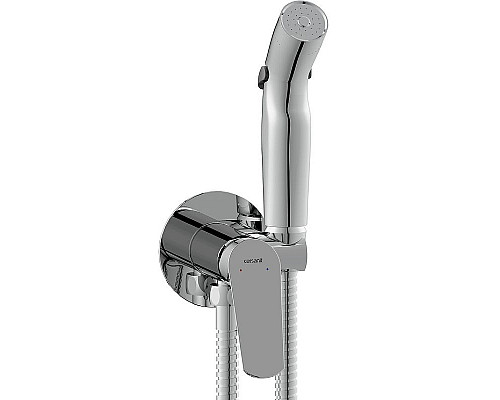 Купить Гигиенический душ со смесителем Cersanit Flavis 64104 Хром в магазине сантехники Santeh-Crystal.ru