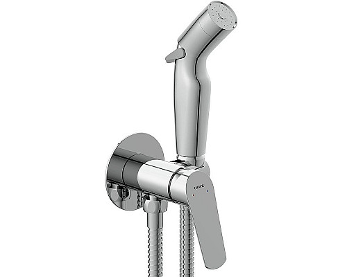 Купить Гигиенический душ со смесителем Cersanit Flavis 64104 Хром в магазине сантехники Santeh-Crystal.ru