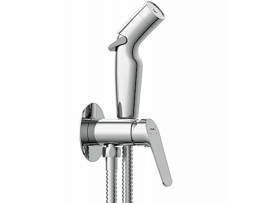 Купить Гигиенический душ со смесителем Cersanit Flavis 64104 Хром в магазине сантехники Santeh-Crystal.ru