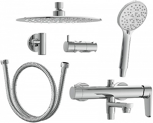 Купить Душевая система Cersanit Moduo 64088 Хром в магазине сантехники Santeh-Crystal.ru