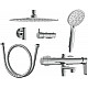 Купить Душевая система Cersanit Moduo 64088 Хром в магазине сантехники Santeh-Crystal.ru