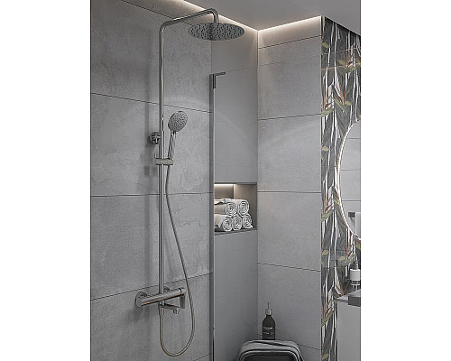 Купить Душевая система Cersanit Moduo 64088 Хром в магазине сантехники Santeh-Crystal.ru