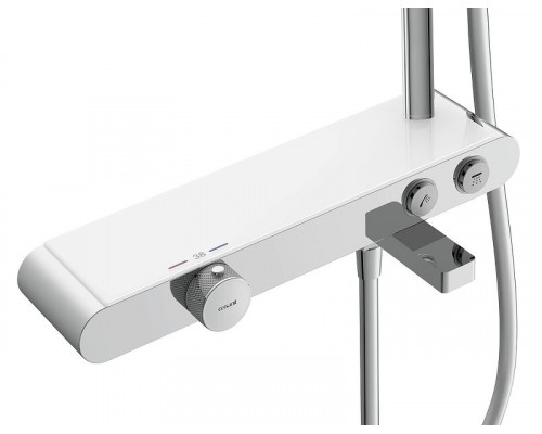 Приобрести Душевая система Cersanit Vivo 64089 с термостатом Хром в магазине сантехники Santeh-Crystal.ru