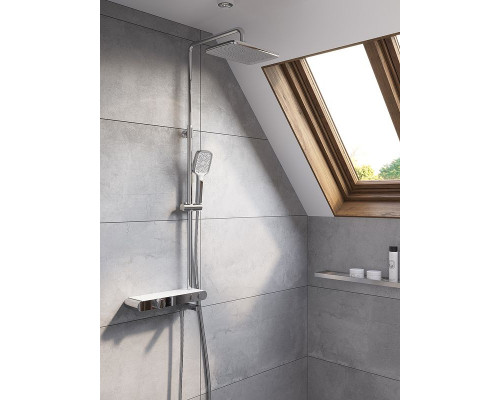 Приобрести Душевая система Cersanit Vivo 64089 с термостатом Хром в магазине сантехники Santeh-Crystal.ru
