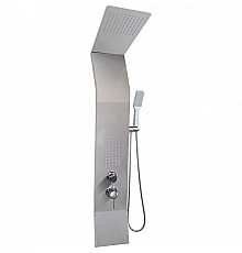 Душевая панель Cerutti SPA Bernina S CT8983 с гидромассажем Серебро