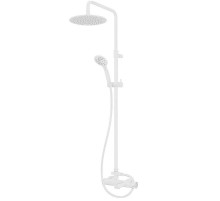 Душевая система Cezares Articoli Vari CZR-B-CVD-BIO Белая матовая