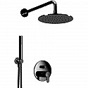 Душевая система Cezares Leaf LEAF-DSIP-30-NOP Черная матовая