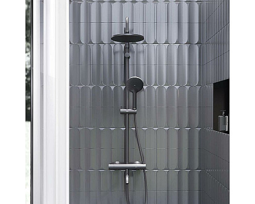 Santeh-Crystal.ru: Душевая система Damixa Jupiter 977810300 с термостатом Черная матовая Купить Душевая система Damixa Jupiter 977810300 с термостатом Черная матовая в магазине сантехники Santeh-Crystal.ru