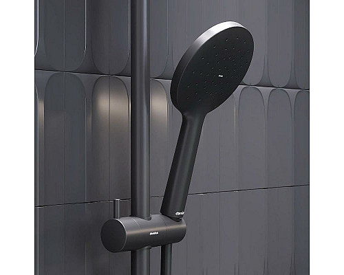 Santeh-Crystal.ru: Душевая система Damixa Jupiter 977810300 с термостатом Черная матовая Купить Душевая система Damixa Jupiter 977810300 с термостатом Черная матовая в магазине сантехники Santeh-Crystal.ru