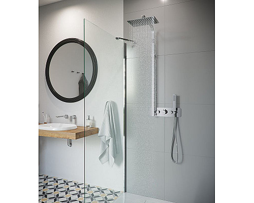 Приобрести Душевая система Excellent Rain Krotos AREX.8081CR Хром в магазине сантехники Santeh-Crystal.ru