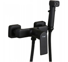 Гигиенический душ со смесителем Frap H71-6 F2071-6 Черный матовый