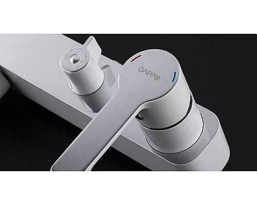 Santeh-Crystal.ru: Душевая система Gappo G02-8 G2402-8 Белая Хром Приобрести Душевая система Gappo G02-8 G2402-8 Белая Хром в магазине сантехники Santeh-Crystal.ru