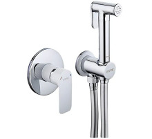 Гигиенический душ со смесителем Gappo Noar G7248 Белый Хром