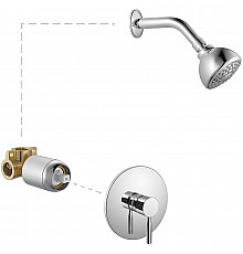 Душевая система Haiba HB80088 Хром