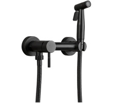 Гигиенический душ со смесителем Haiba HB5510-7 Черный матовый