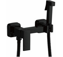 Гигиенический душ со смесителем Haiba HB5513-7 Черный матовый
