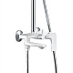 Купить Душевая система Haiba HB24505-8 Белый Хром в магазине сантехники Santeh-Crystal.ru