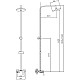 Купить Душевая система Haiba HB24804 Белый Хром в магазине сантехники Santeh-Crystal.ru