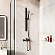 Купить Душевая штанга Iddis Optima Home OPH70B0i17 Черная матовая в магазине сантехники Santeh-Crystal.ru