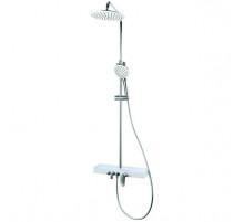 Душевая система Iddis Shelfy SHESB3Fi06 Белый Хром