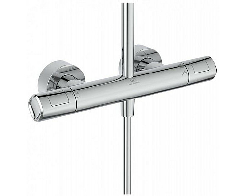 Santeh-Crystal.ru: Душевая система Ideal Standard Ceratherm T100 A7705AA с термостатом Хром Приобрести Душевая система Ideal Standard Ceratherm T100 A7705AA с термостатом Хром в магазине сантехники Santeh-Crystal.ru