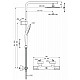 Приобрести Душевая система Ideal Standard Ceratherm T100 A7705AA с термостатом Хром в магазине сантехники Santeh-Crystal.ru