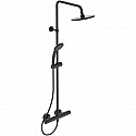 Душевая система Ideal Standard Ceratherm T25 A7545XG с термостатом Черная матовая Душевая система Ideal Standard Ceratherm T25 A7545XG с термостатом Черная матовая