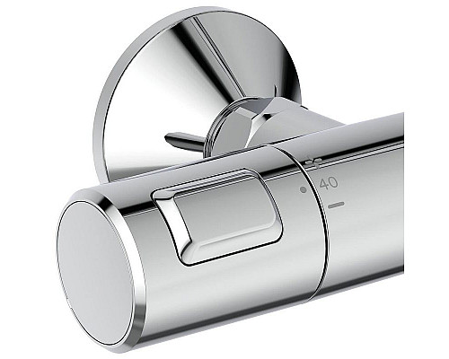 Приобрести Душевая система Ideal Standard Ceratherm T25 A7701AA с термостатом Хром в магазине сантехники Santeh-Crystal.ru
