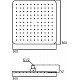 Заказать Верхний душ Ideal Standard Ideal Rain Cube B0025AA Хром в магазине сантехники Santeh-Crystal.ru