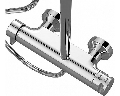 Приобрести Душевая система Ideal Standard Ideal Rain Eco B1098AA Хром в магазине сантехники Santeh-Crystal.ru