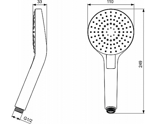 Santeh-Crystal.ru: Ручной душ Ideal Standard Ideal Rain Evo Round L3 B2231AA Хром Заказать Ручной душ Ideal Standard Ideal Rain Evo Round L3 B2231AA Хром в магазине сантехники Santeh-Crystal.ru