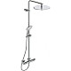 Купить Душевая система Ideal Standard Ideal Rain Luxe Evo Jet A6984AA с термостатом Хром в магазине сантехники Santeh-Crystal.ru