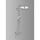 Купить Душевая система Ideal Standard Ideal Rain Luxe Evo Jet A6984AA с термостатом Хром в магазине сантехники Santeh-Crystal.ru