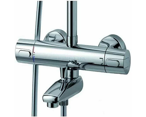 Приобрести Душевая система Ideal Standard Ideal Rain Pro A5778AA с термостатом Хром в магазине сантехники Santeh-Crystal.ru