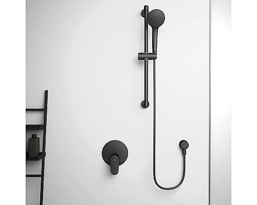 Santeh-Crystal.ru: Душевой гарнитур Ideal Standard Ideal Rain Soft BD142XG Черный матовый Купить Душевой гарнитур Ideal Standard Ideal Rain Soft BD142XG Черный матовый в магазине сантехники Santeh-Crystal.ru