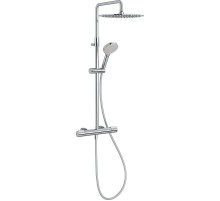 Душевая система Jacob Delafon Metro E26588-CP с термостатом Хром