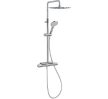 Душевая система Jacob Delafon Metro E26589-CP с термостатом Хром
