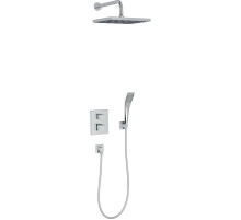 Душевая система Jacob Delafon Modulo E30757-CP с термостатом Хром