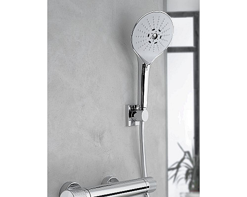 Приобрести Ручной душ Jacob Delafon Noe Switch E22269-CP Белый Хром в магазине сантехники Santeh-Crystal.ru