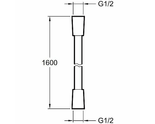 Приобрести Душевой гарнитур Jacob Delafon Oscar E29848-BL Черный матовый в магазине сантехники Santeh-Crystal.ru