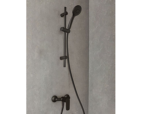 Приобрести Душевой гарнитур Jacob Delafon Oscar E29848-BL Черный матовый в магазине сантехники Santeh-Crystal.ru