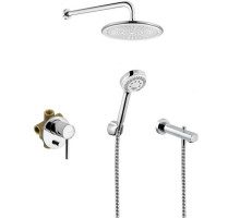 Душевая система Kludi Bozz 386310576 Хром