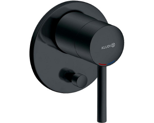 Душевая система Kludi Bozz 387363976 Черная матовая