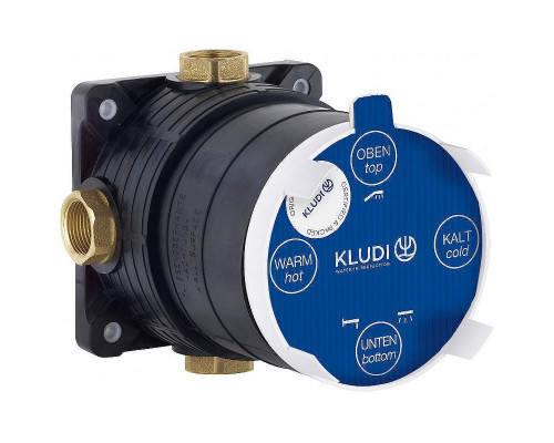 Душевая система Kludi Bozz 386585376 Белая матовая